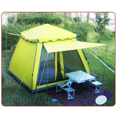 Camping Tent, 8 Person Pop Up Tent Removable Instant Tent, Front and Back Doors with Mesh, for Outdoor, Picnic, Camping, Family, Friends Gathering, 300×300×200cm