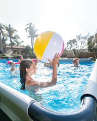 Rectangular Ultra XTR® Frame Above Ground Pool w/ Sand Filter Pump