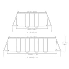 INTEX Prism Frame™ Above Ground Premium Pool Set