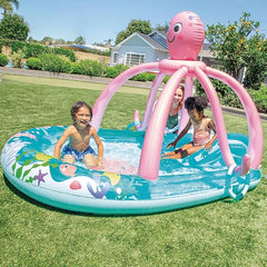 Friendly Octopus Inflatable Play Center with Slide (Intex)