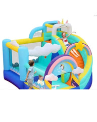 Flobo Unicorn Bouncy Castle for Kids 320 x 290 x 235cm