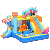 Flobo Water Park Bouncy House Castle for kids 343 x 320 x 235cm
