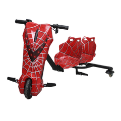 Big Drifter Double Seat (8" Tires) - Spiderman design
