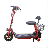 Leaders Pro E-Scooter for kids – Spider Model 250W Motor | 36V 3.6Ah Battery | 8” Tires | With Seat & Basket