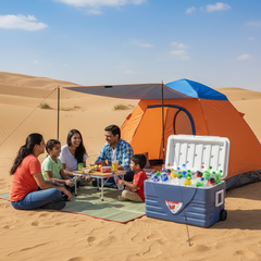 Camping Tent, Hexagonal, 8 People 320 * 320cm, 170cm Height, Quick Opening, Camp Tent, Automatic Tent for Beach, Hiking, Park, Camping