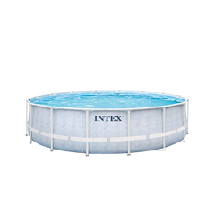 Chevron Prism Frame Premium Pool Set 488x122 cm