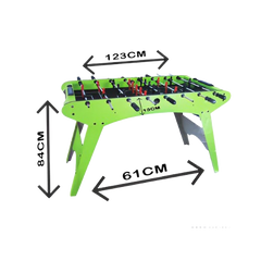 Wooden Football (Foosball) Tabletop Game Set