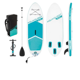 8' AquaQuest® 240 Inflatable Paddle Board Package