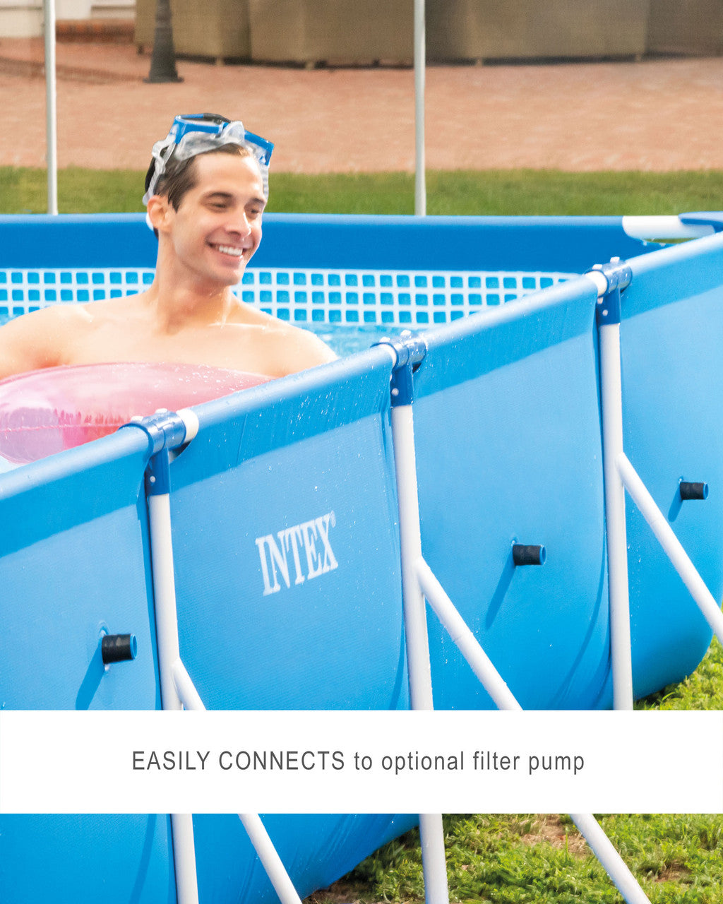 Intex Swimming Pool 450 x 220 x 84 cm