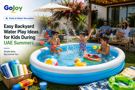 Easy Backyard Water Play Ideas for Kids During UAE Summers