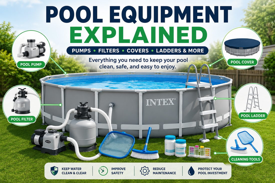 Pool Equipment Explained: Pumps, Filters, Covers, Ladders & More