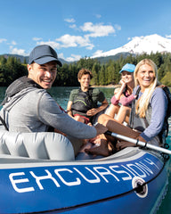 INTEX Excursion™ Inflatable Boat Set - 4 & 5 Person