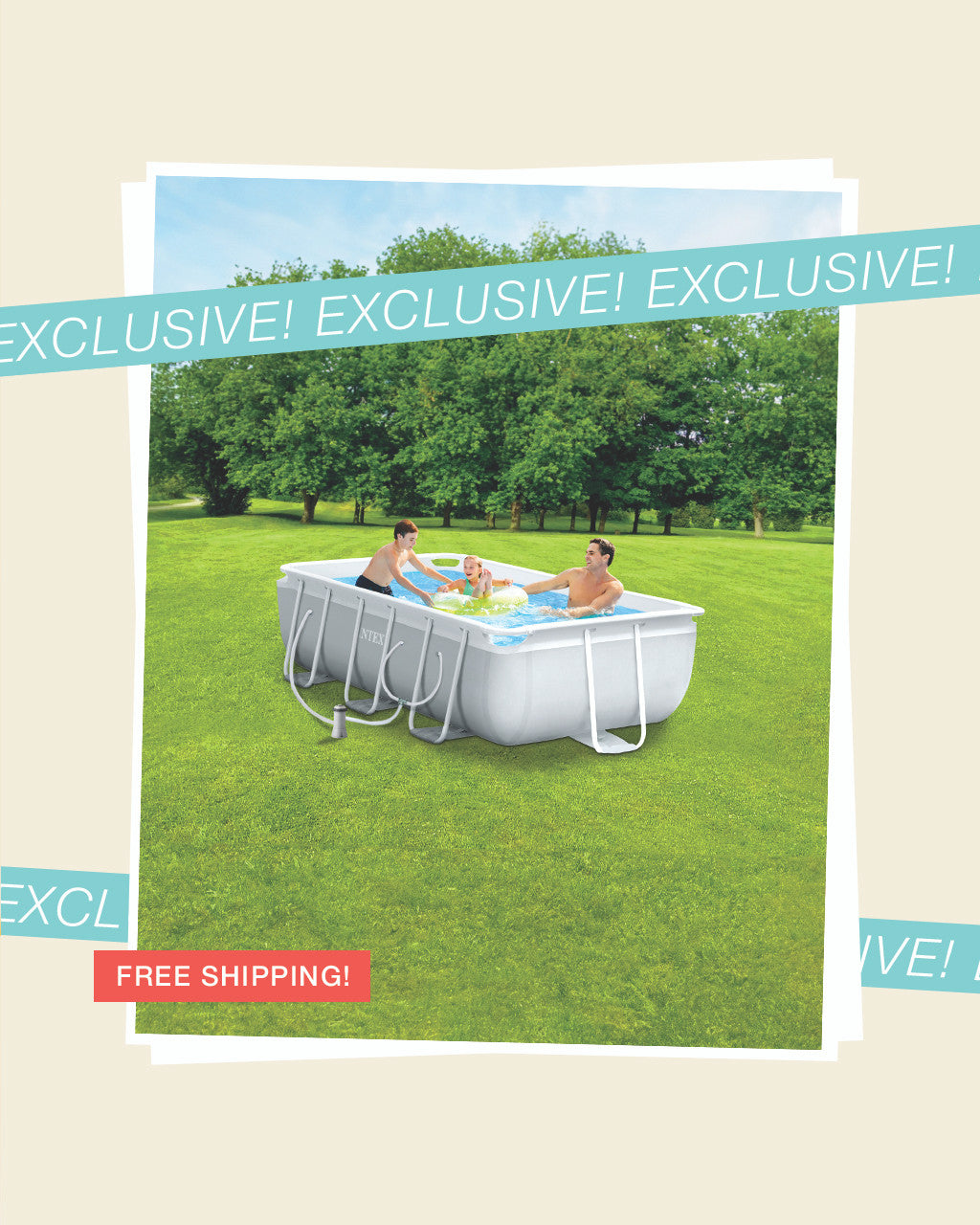 INTEX Prism Frame™ Above Ground Premium Pool Set