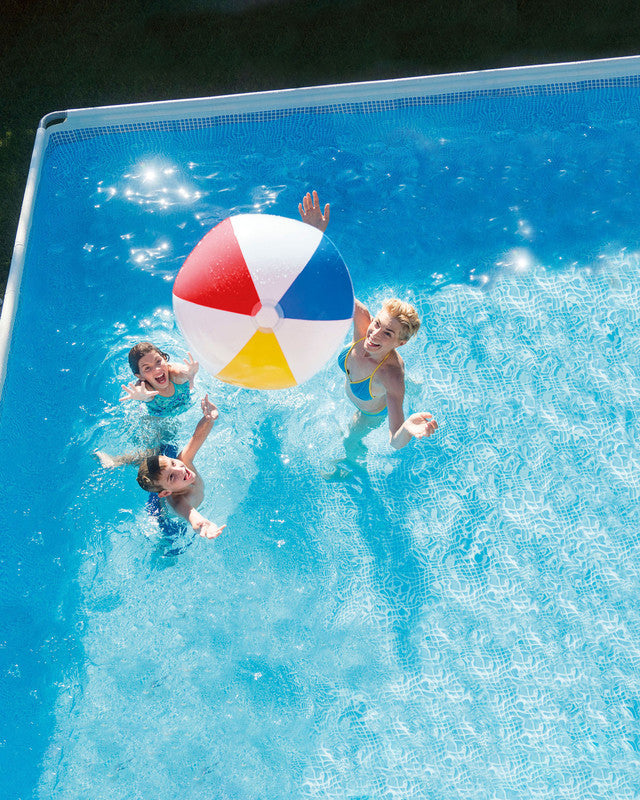 Rectangular Ultra XTR® Frame Above Ground Pool w/ Sand Filter Pump