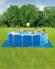 INTEX Round Metal Frame Above Ground Pool (various sizes and prints)