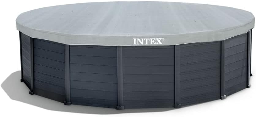 Graphite Gray Panel Pool Set 4.78X1.24Mt.