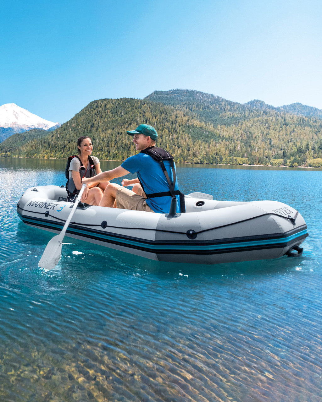 INTEX Mariner™ 3 & 4 Inflatable Boat Set - 3 and 4 Person