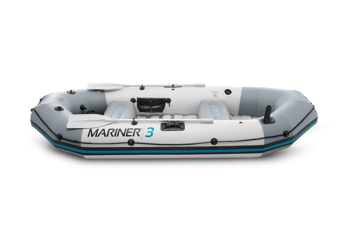 INTEX Marinerƒ?› 3 & 4 Inflatable Boat Set - 3 and 4 Person