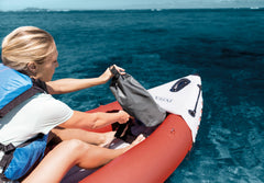 INTEX Excursion Pro Inflatable Kayak Series: Includes Deluxe 86in Kayak Paddles and High-Output Pump Ÿ?? SuperTough PVC Ÿ?? Adjustable Bucket Seat Ÿ?? Fishing Rod Holders Ÿ?? Grab Handles