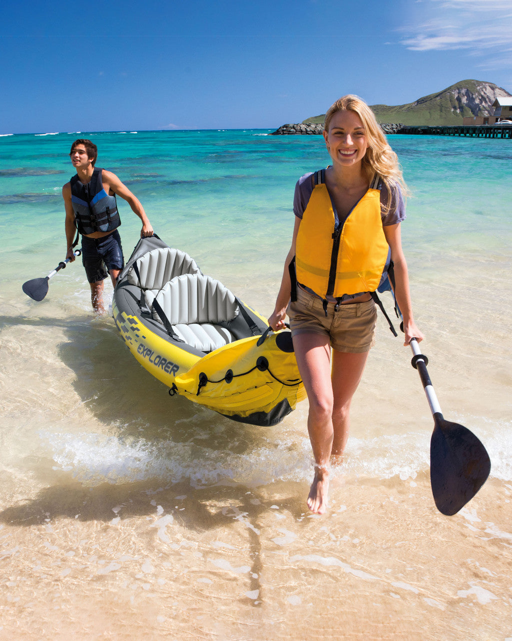 Explorer K2 Kayak Boat Set 312 x 91 x 51 cm