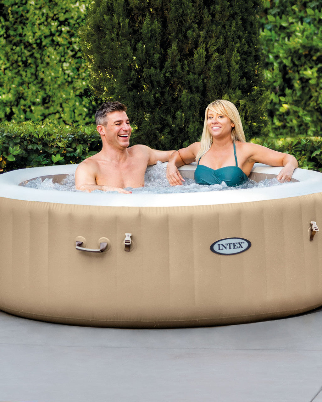 Intex Deluxe Round Bubble Spa Set 4 & 6 - Person