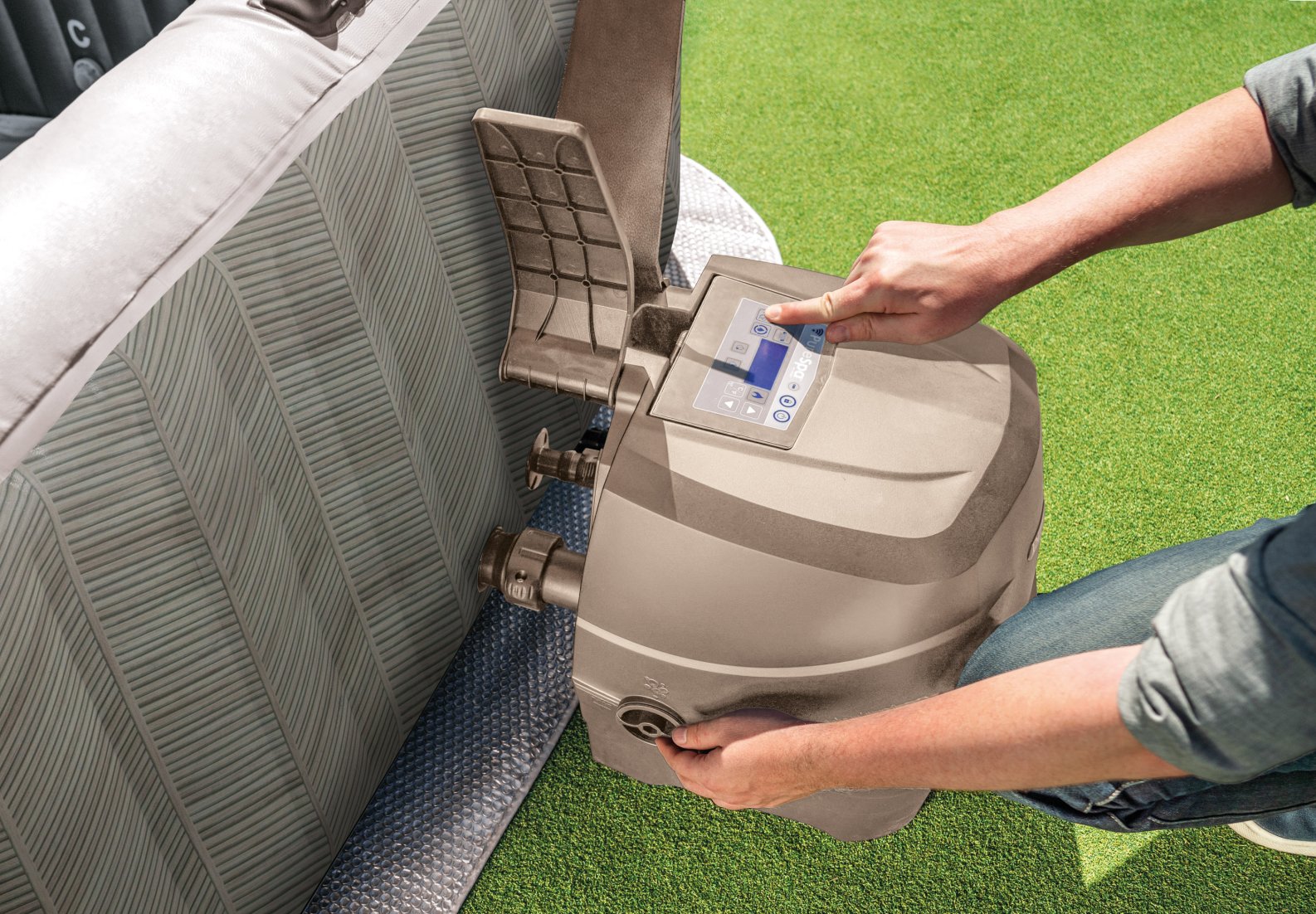 Bubble Spa 6-Persons - HydroMassage Chevron Deluxe