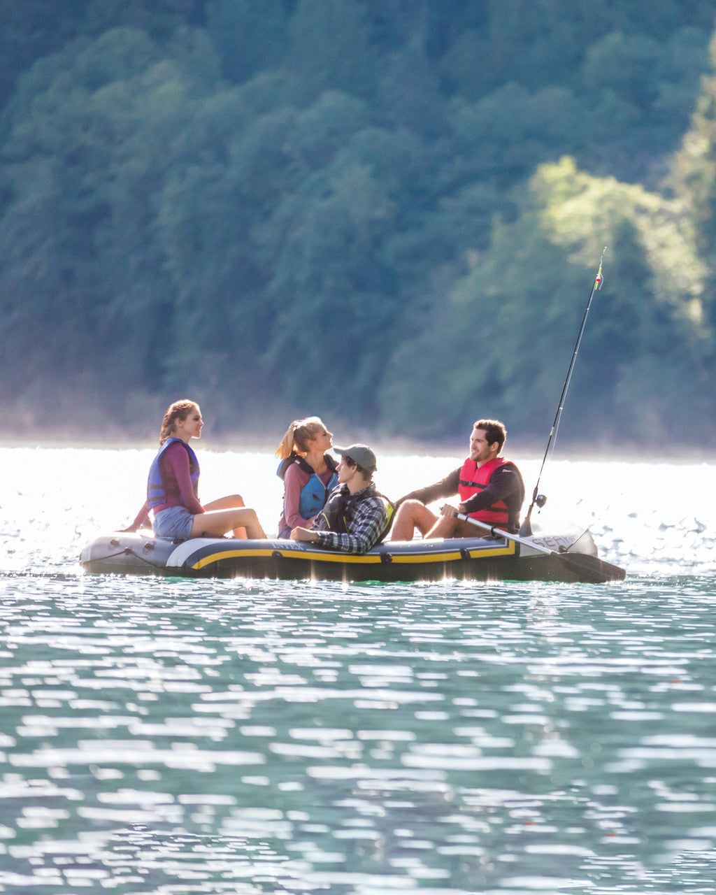 Seahawk 400 Inflatable Boat Set (4 persons)