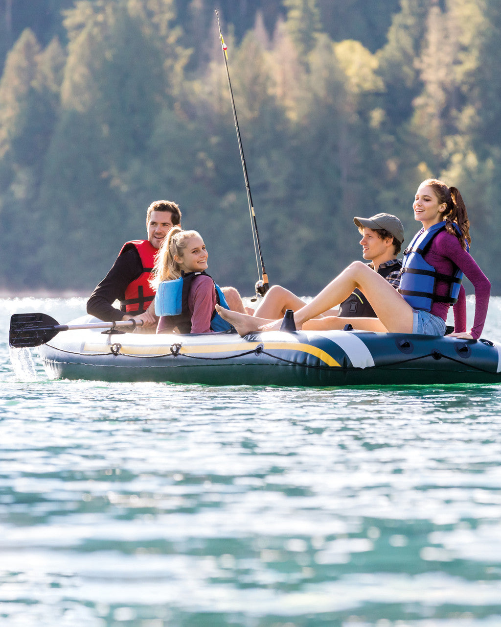 Seahawk 400 Inflatable Boat Set (4 persons)
