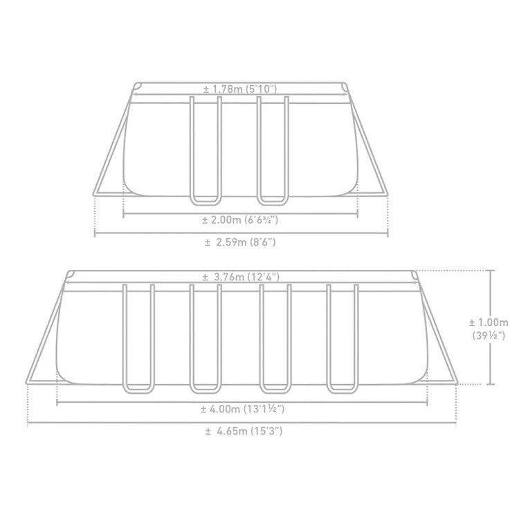 INTEX Prism Frame™ Above Ground Premium Pool Set