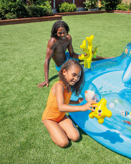 Under The Sea Inflatable Play Center w/ Slide- 310x193x71cm [AGES 2+]