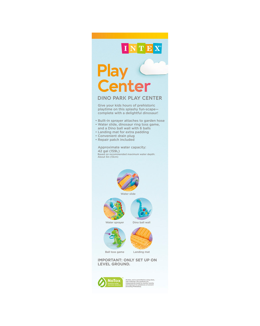 Dino Inflatable Play Center - Intex
