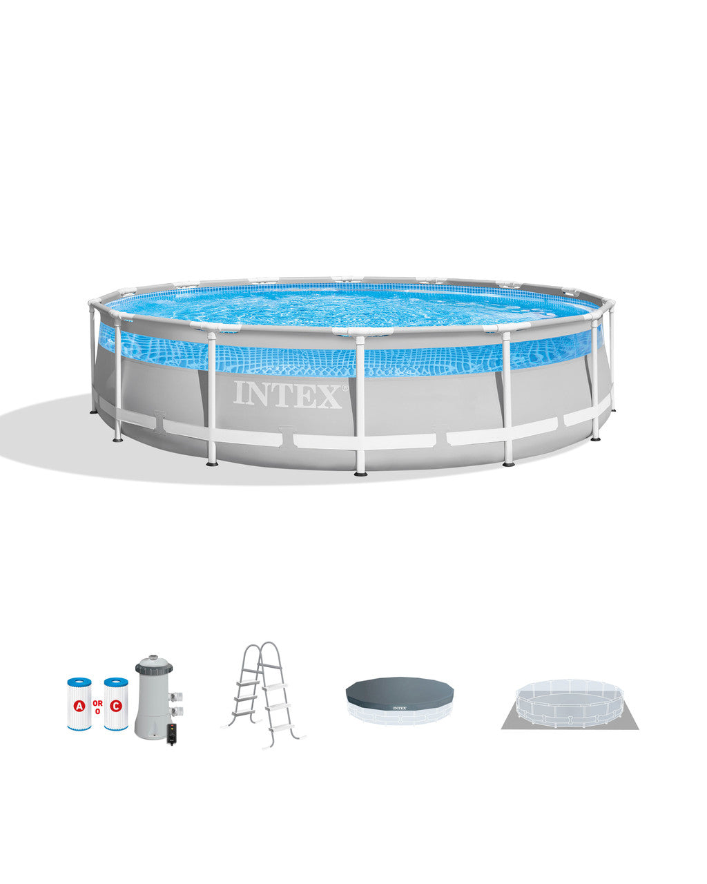 Intex Clearview Prism Frame™ Above Ground Pool Set - 14' x 42