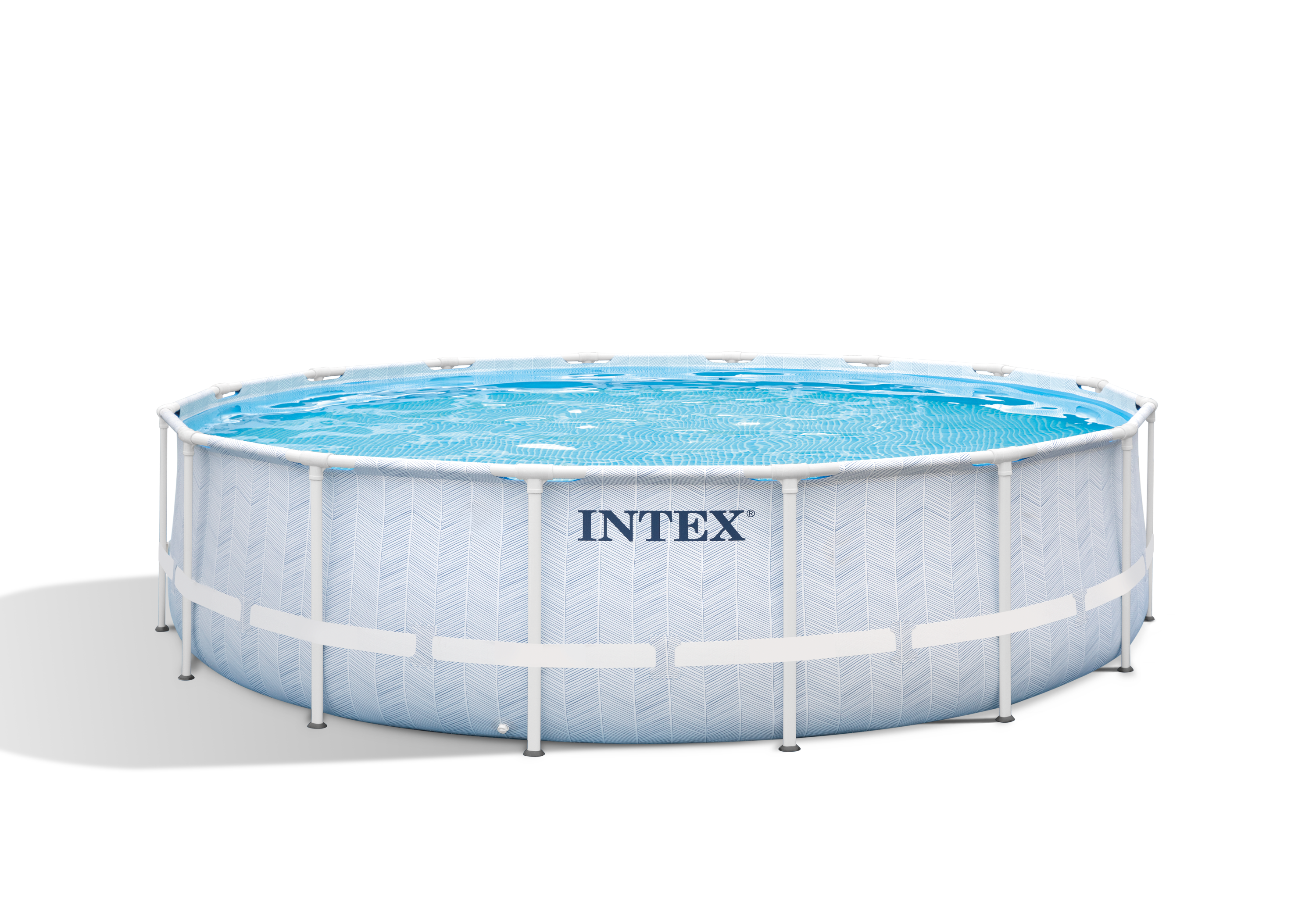 Chevron Prism Frame Premium Pool Set 488x122 cm