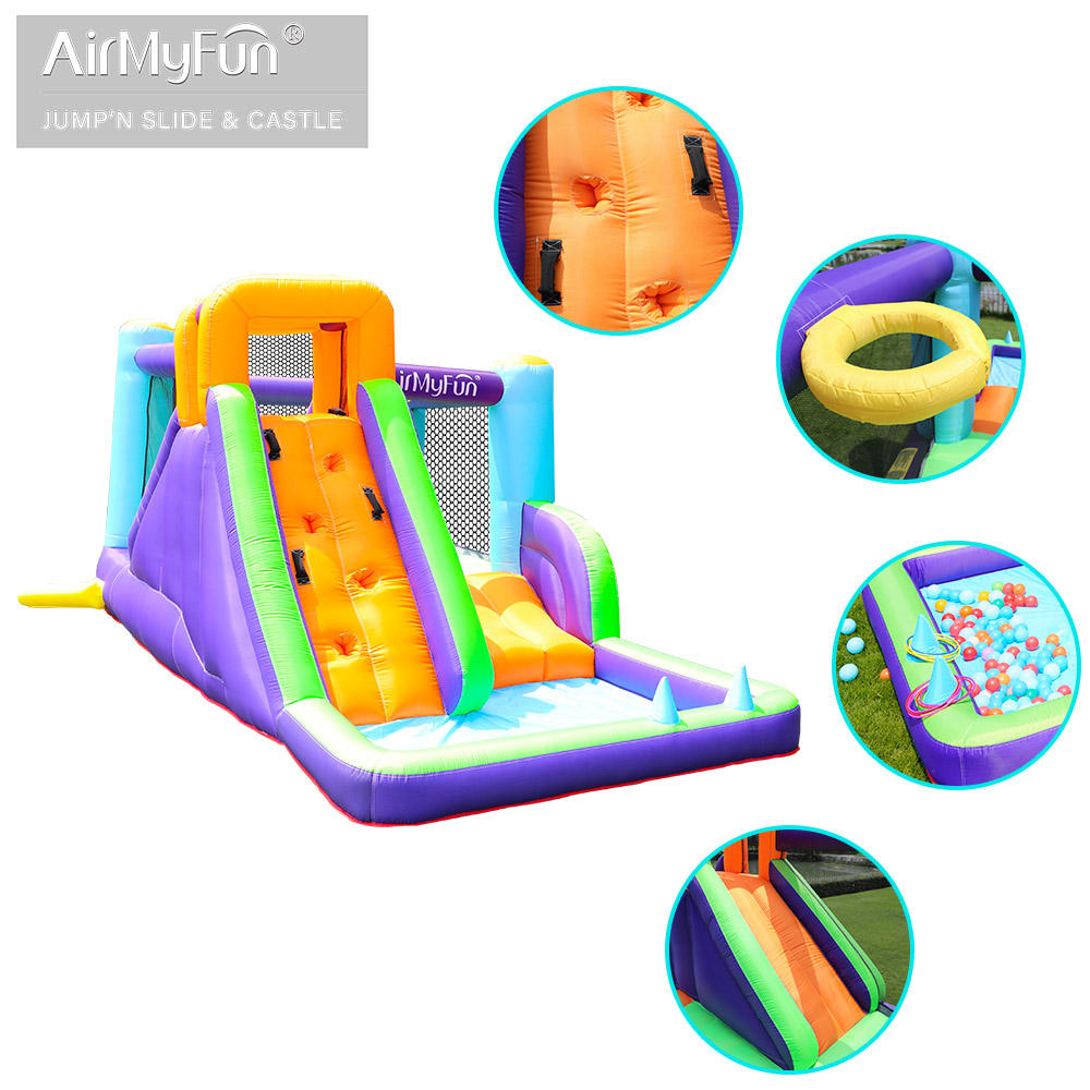 Bouncy Castle for Kids 445 x 245 x 205cm - with air pump 450W