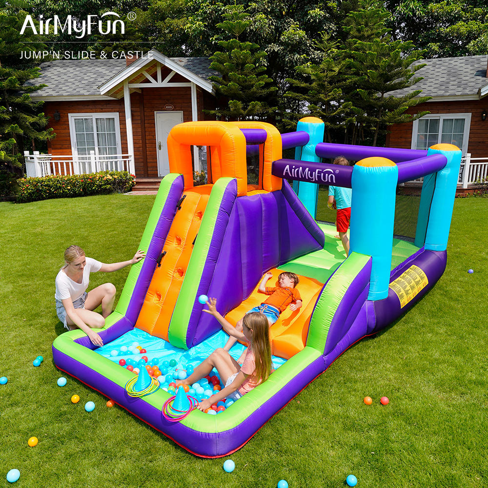 Bouncy Castle for Kids 445 x 245 x 205cm - with air pump 450W