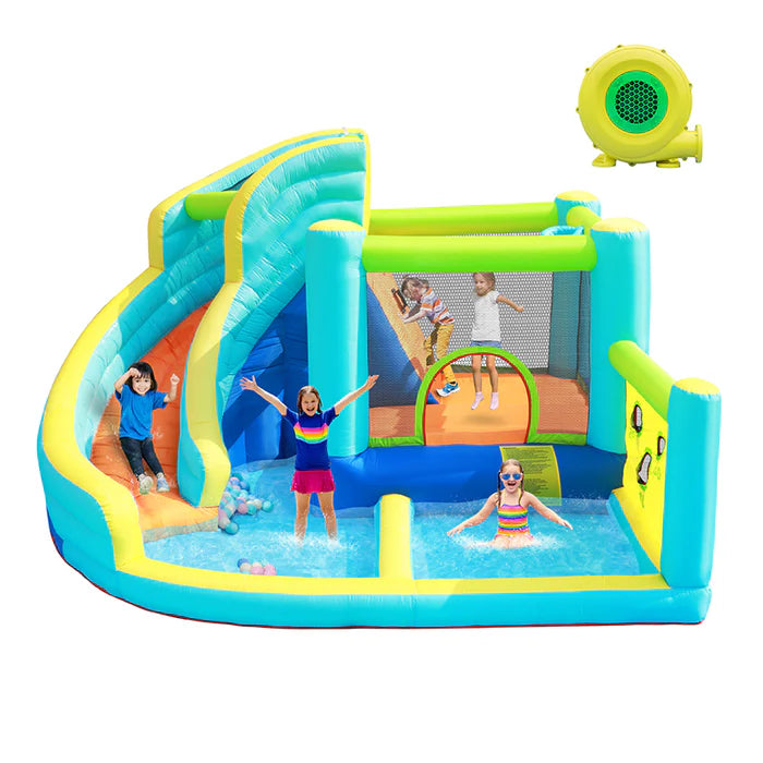 Flobo Water Park Bouncy Castle for Kids 360x340x218cm