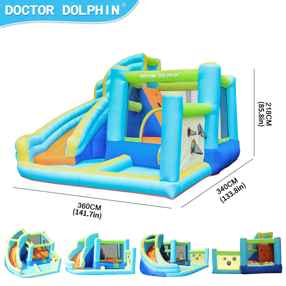Flobo Water Park Bouncy Castle for Kids 360x340x218cm