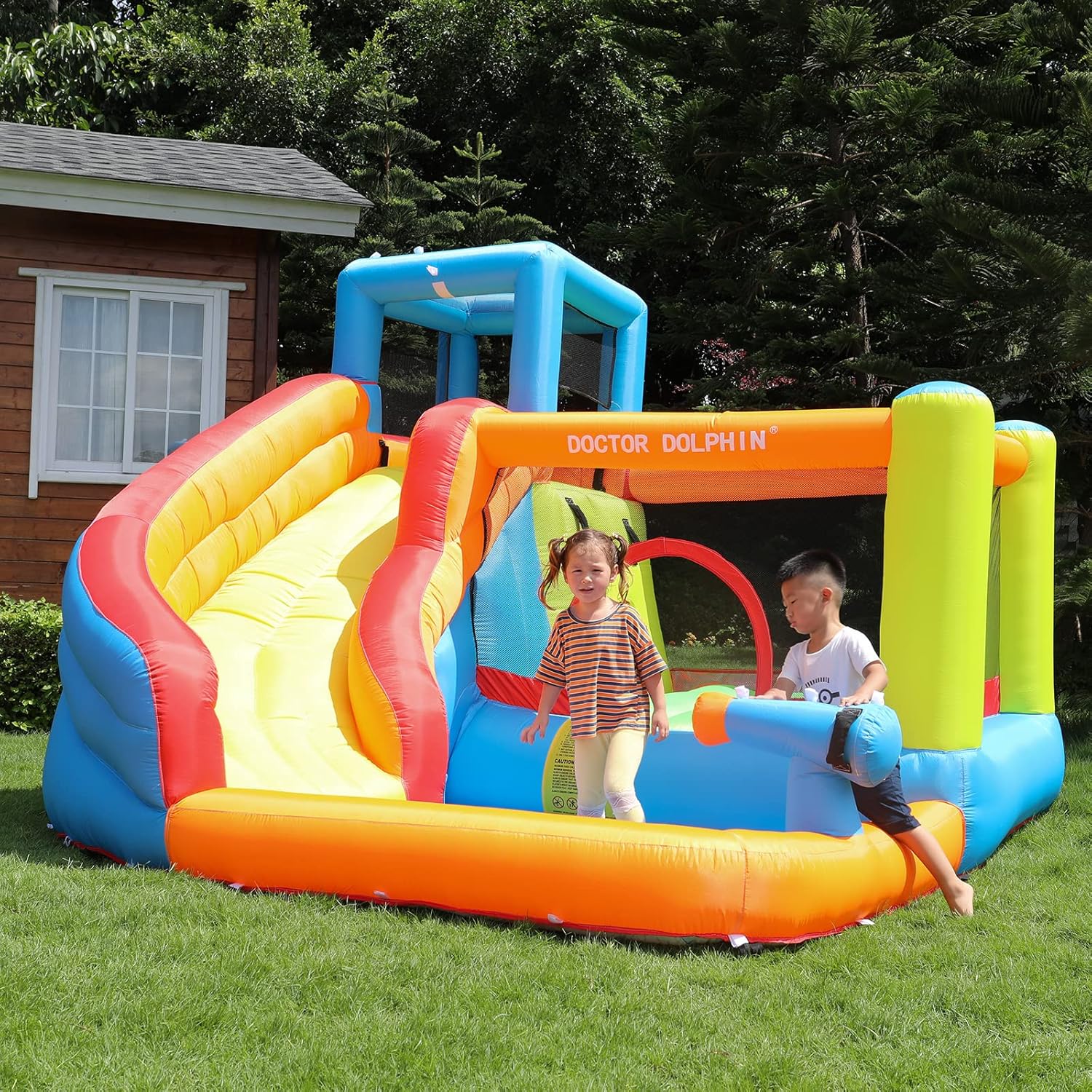 Flobo Water Park Bouncy House Castle for kids  325 x 283 x 210cm