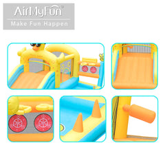 Flobo Little Duckling Bouncy House Castle for kids 340 x 337 x 225cm