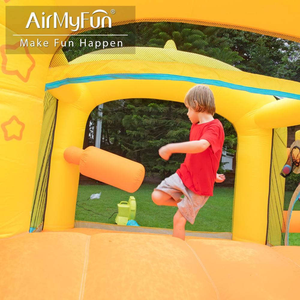 Flobo Little Duckling Bouncy House Castle for kids 340 x 337 x 225cm