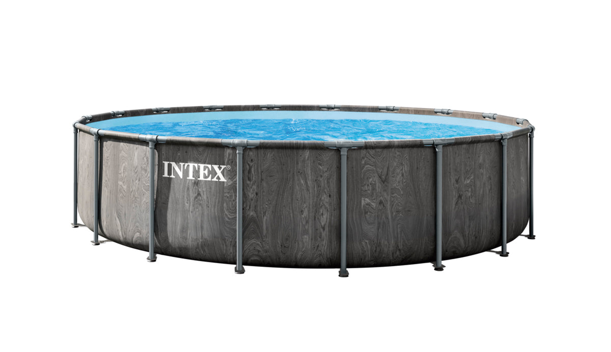 Intex Greywood Prism Frame Premium Swimming Pool Set -