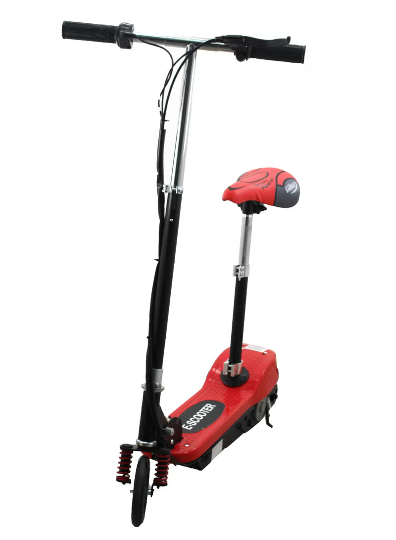 Kids Seated E-Scooter, 120W 24V Motor, 12km/h Speed, 8-10km Range, 70kg Load, 5.5