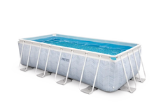 Chevron Prism Frameth Rectangular Pool Set 4.00x2.00x1.00mt. Ages 6+
