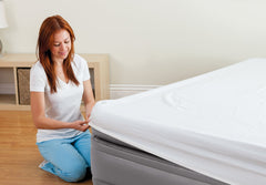 Intex QUEEN COMFORT ELEVATED AIRBED W/FIBER-TECH BIP