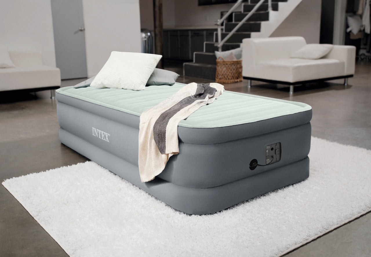 Intex Prem Aire Airbed Twin with electric pump