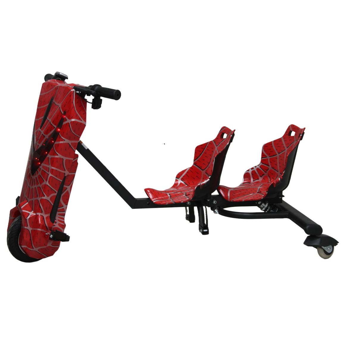 Big Drifter Double Seat (8" Tires) - Spiderman design