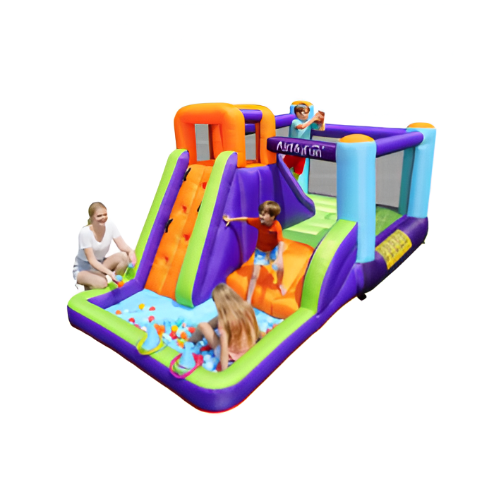 Bouncy Castle for Kids 445x245x205cm - with air pump 450W