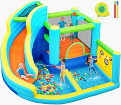 Flobo Water Park Bouncy Castle for Kids 360x340x218cm