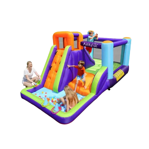 Bouncy Castle for Kids 445x245x205cm - with air pump 450W