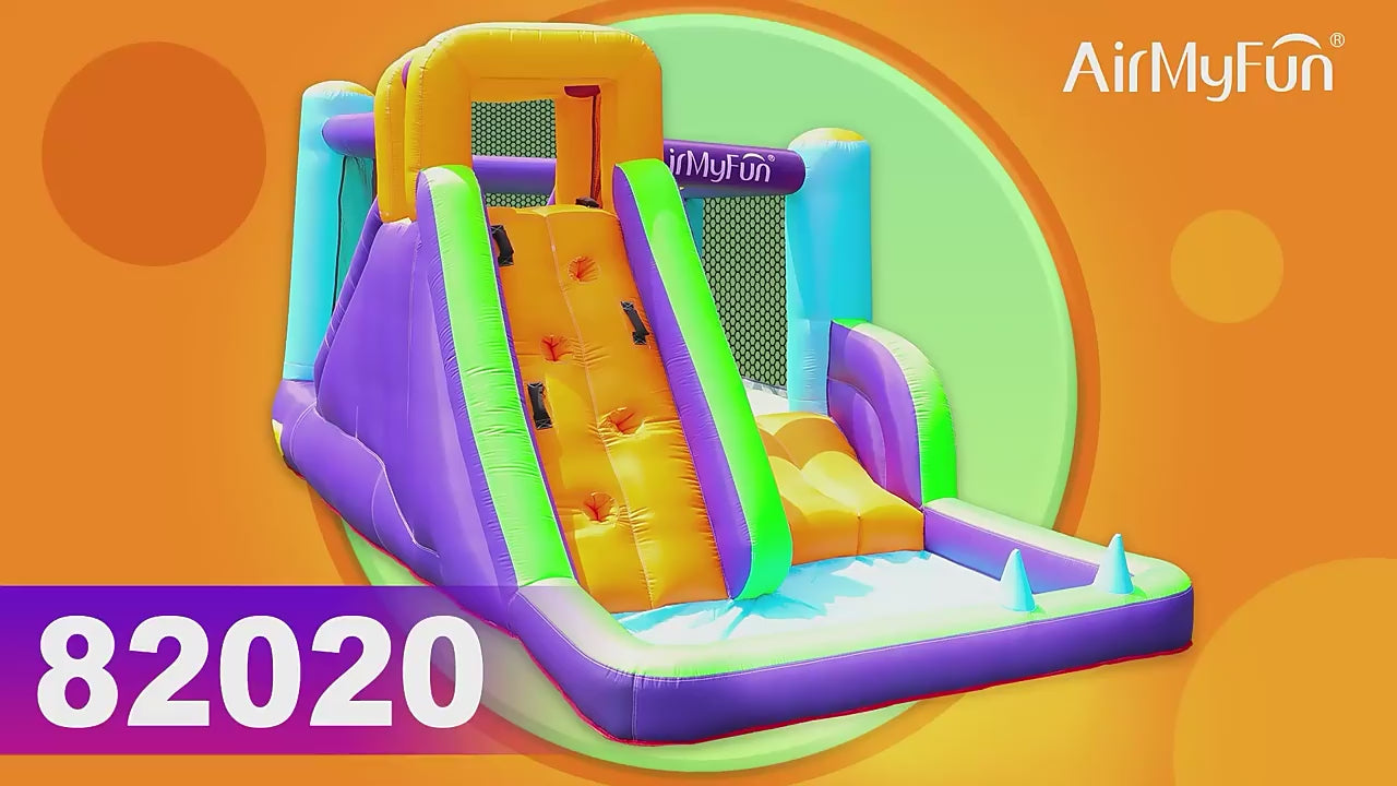 Bouncy Castle for Kids 445 x 245 x 205cm - with air pump 450W
